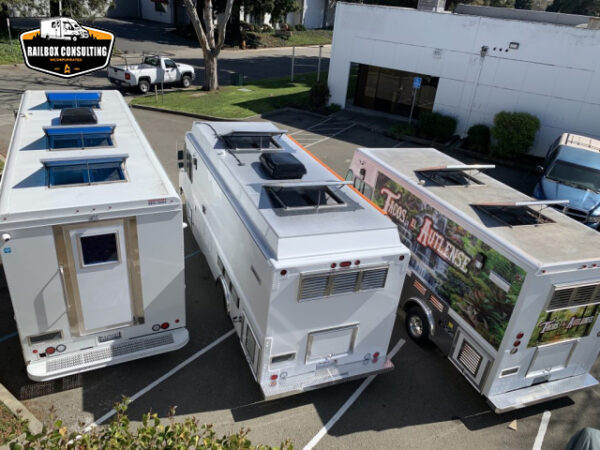 4 Station Portable Restrooms Trailer | Calypso Series - Image 3